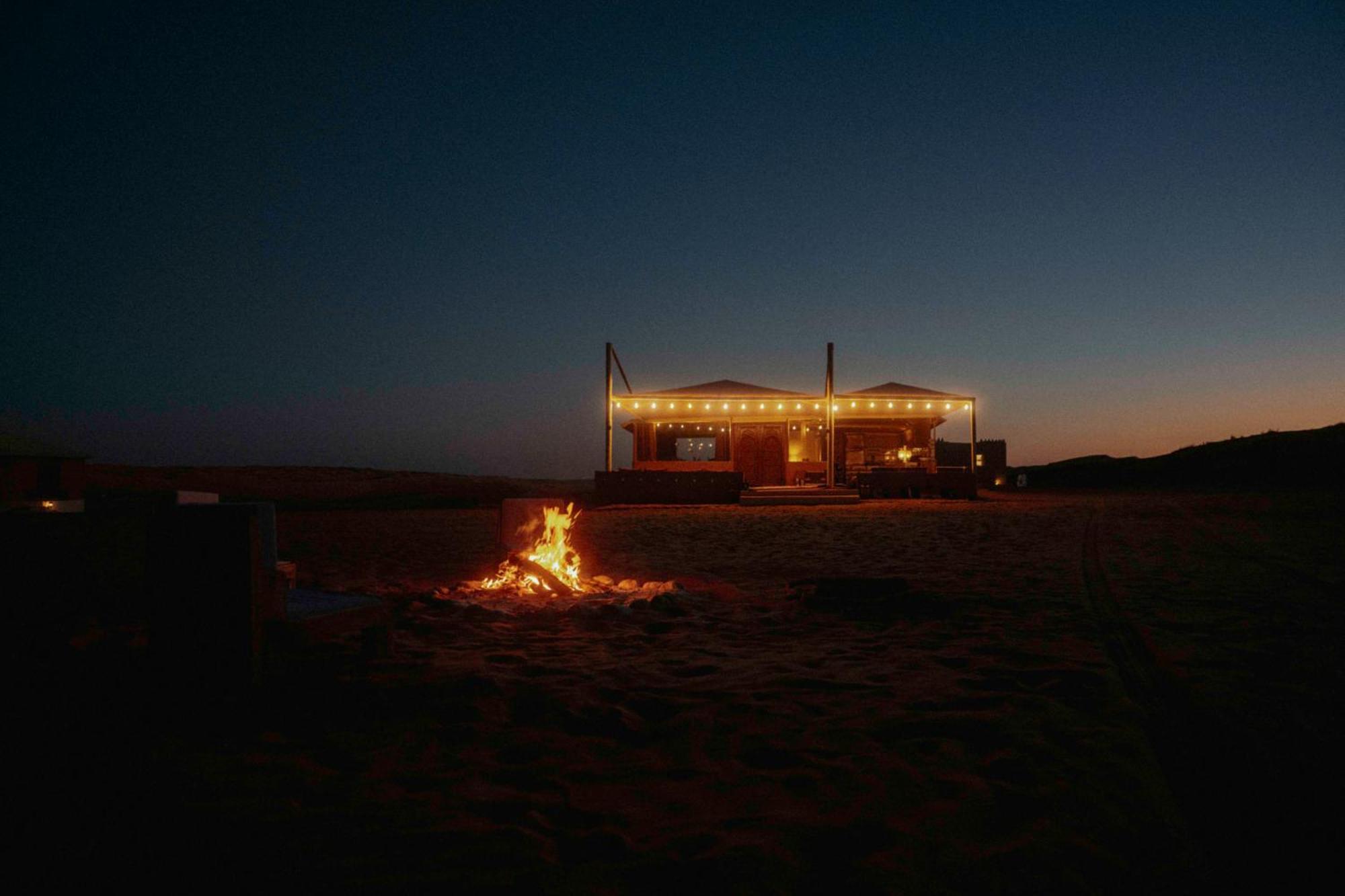 Silent Dunes Camp Hawiyah ภายนอก รูปภาพ